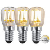 Ledlampor 3-steg dimmer