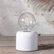 Globlampa led G95 E27 klar white filament