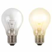 Klassisk glödlampa glödtråd E27