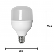 LED-lampa E27 High Lumen 6500K 2700LM