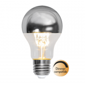 LED-lampa E27 Topp Coated silver