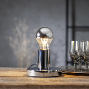 LED-lampa E27 Topp Coated Chrome