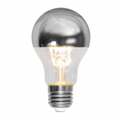 LED-lampa E27 Topp Toppförspeglad Silver