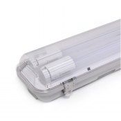 Led-armatur IP65 inkl. 2 x ledlysrör