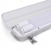 Led-armatur IP65 inkl. 2 x ledlysrör