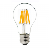 Ledlampa classic klar E27