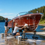 Båttvätt och båtvård med Vikingprodukter