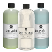 Sköljmedel ättika och sporttvätt