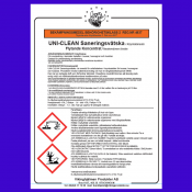 Uni-Clean Saneringsvätska för kemiska toaletter