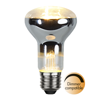 LED-lampa E27 R63 Reflektor klar