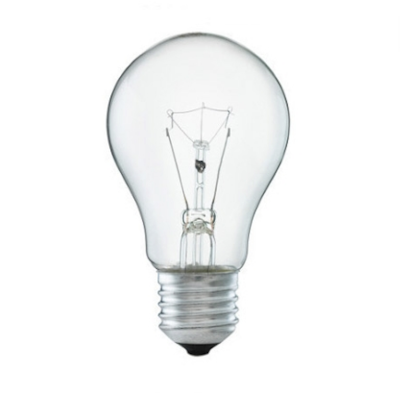 Glödlampa A55 40W klar E27