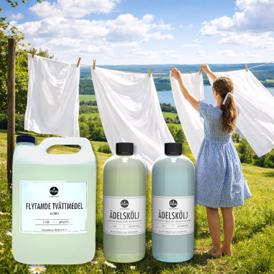 Ättika sköljmedel med allergi tvätt
